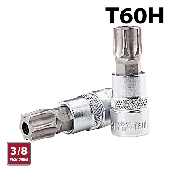 FIXMAN 3/8" Dr.bit Socket T60h Torx Security
